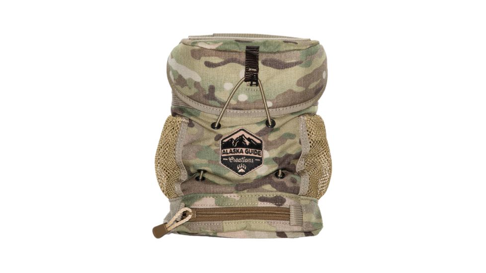 Alaska Guide Creations The Kodiak Kiss Binocular Harness w/ Max Pocket, Up To 42mm Objective Lenses, Multicam KSM-MC