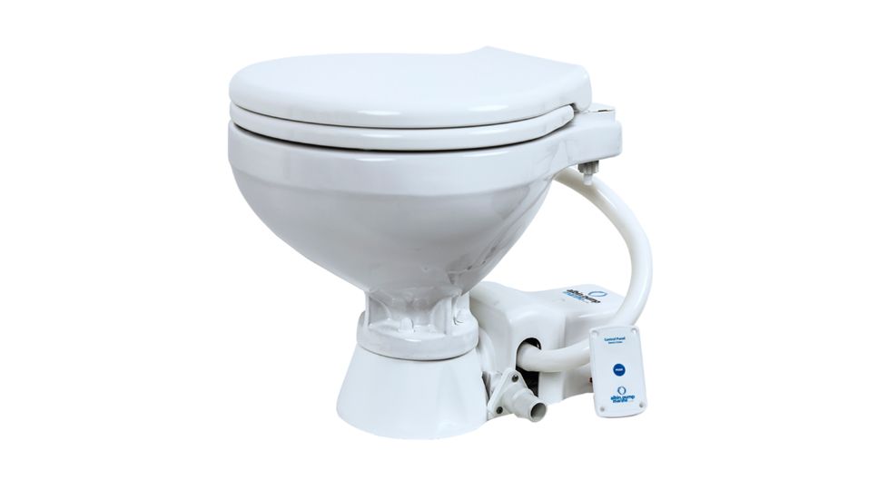 Albin Pump Marine Toilet Standard Electric EVO Compact - 12V 73534