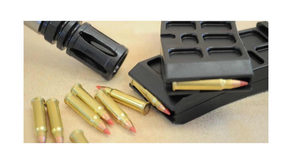 Alexander Arms .17 HMR 10-Round Rifle Magazine, Polymer, Black, M-17HMRMAG-10RD