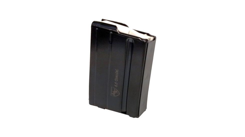 Alexander Arms Alexander Magazine 6.5 Grendel, 10 Rounds, Steel, Black, MEG6510-10RD