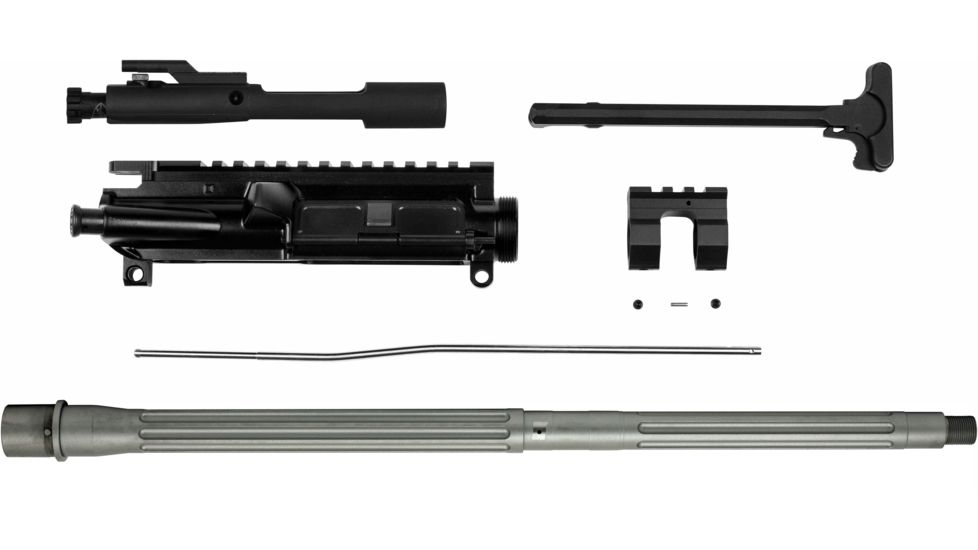 Alexander Arms AR15 Stripped Rifle Upper, 6.5 Grendel, 18 in, Black, KIT-65-18