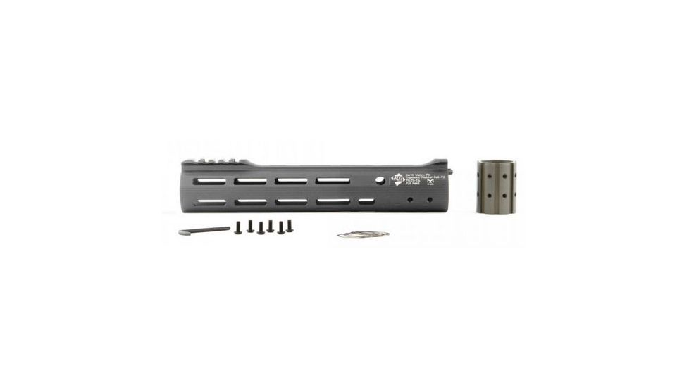 ALG Defense 10in Ergonomic Modular Railed Handguard - V2 M-LOK, Gray, 10in 05-316G
