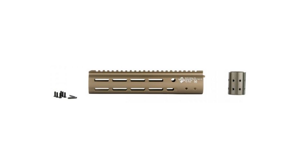 ALG Defense 10in Ergonomic Modular Railed Handguard - V3, DDC, 10in 05-320S