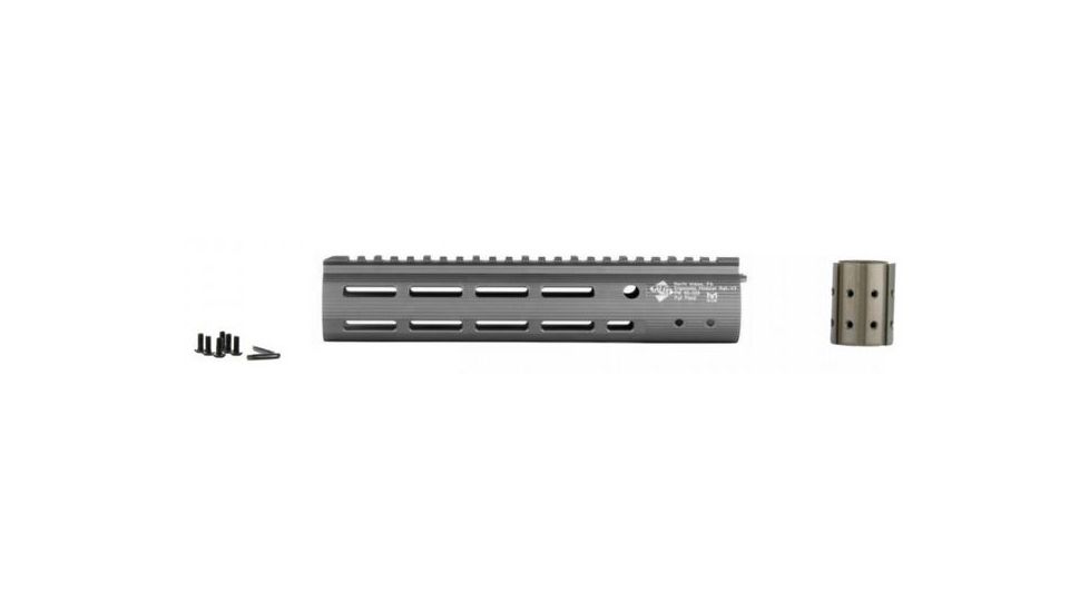 ALG Defense 10in Ergonomic Modular Railed Handguard - V3, Gray, 10in 05-320G