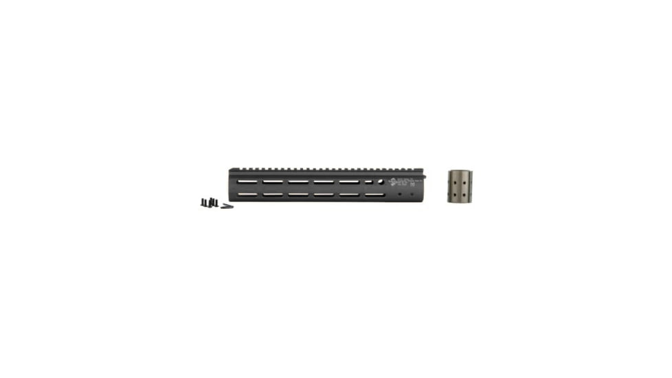 ALG Defense 12in Ergonomic Modular Railed Handguard - V3, Black, 12in 05-321B