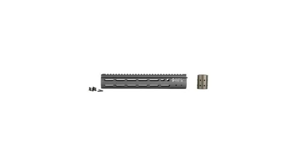 ALG Defense 12in Ergonomic Modular Railed Handguard - V3, Gray, 12in 05-321G