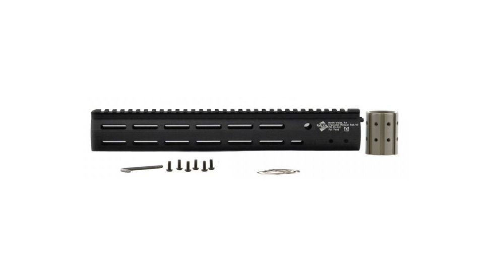 ALG Defense 13in Ergonomic Modular Railed Handguard - V3, Black, 13in 05-322B
