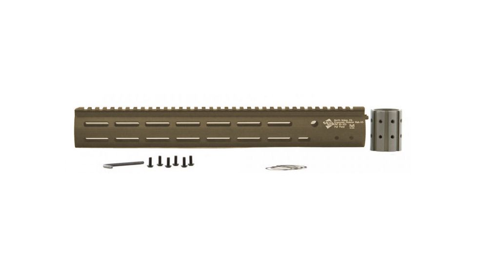 ALG Defense 15in Ergonomic Modular Railed Handguard - V3, DDC, 15in 05-323S