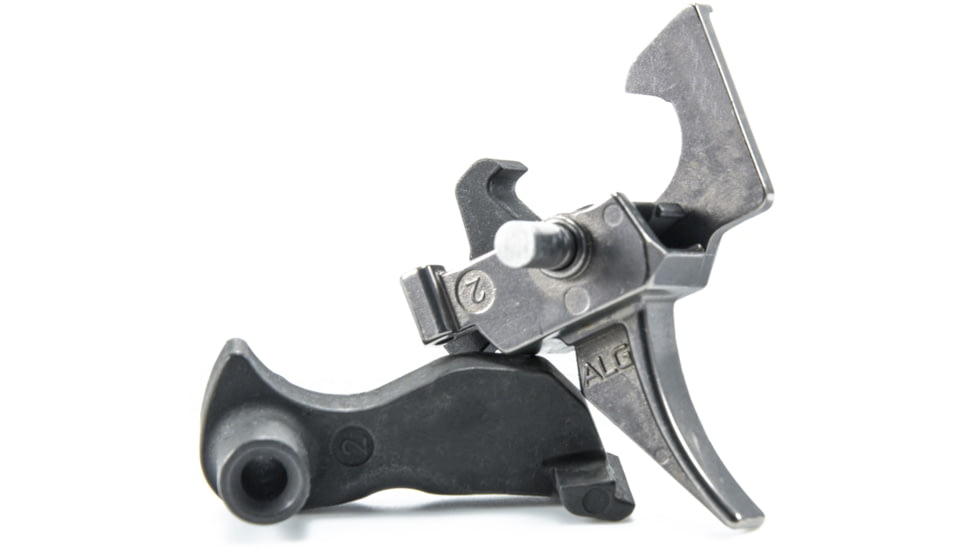 ALG Defense AK Trigger Ultimate with Lightning Bow, Silver, 05-327