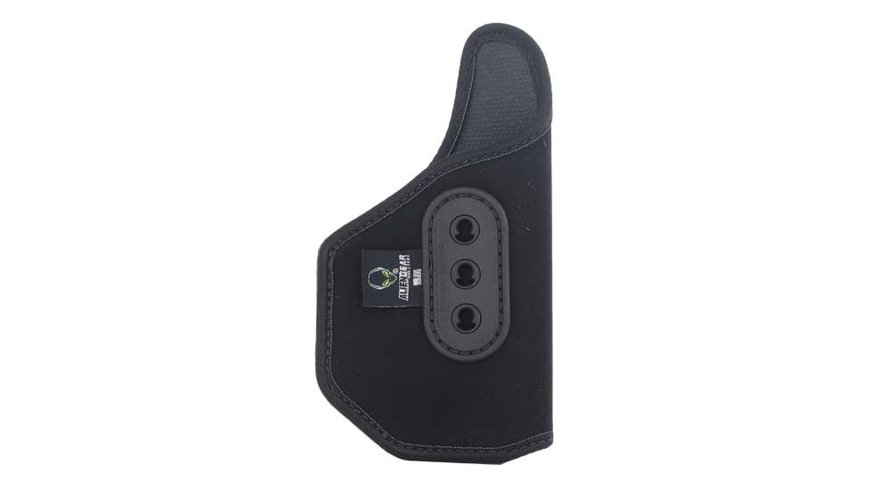 Alien Gear Holsters Grip Tuck Universal Holster, Compact w/Light, Double Stack, Right, Black, GTCDRHL1