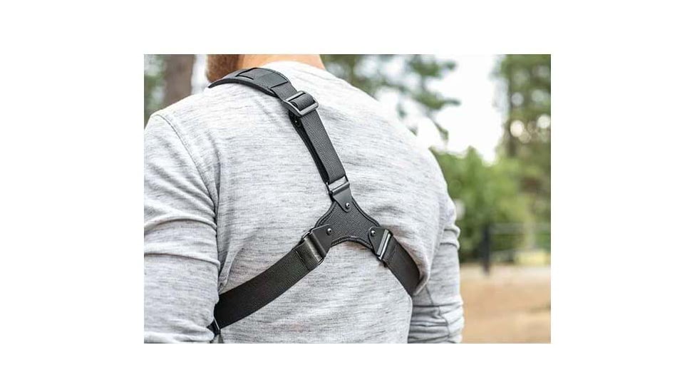 Alien Gear Holsters Cloak Chest Holster, Glock 29/30, Right Hand, Black, Regular, 00193858308517