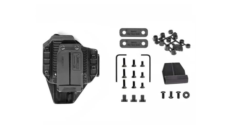 Alien Gear Holsters Cloak Mod MOLLE Holster, FN High Power, Right, Black, One size, 193858373492