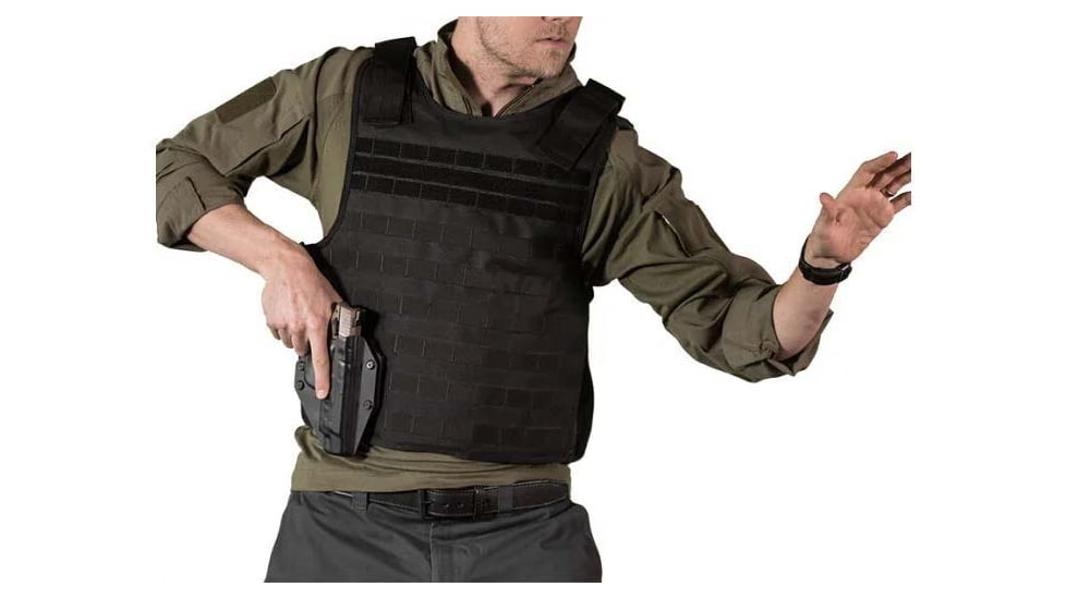 Alien Gear Holsters Cloak Mod MOLLE Holster, FN High Power, Right, Black, One size, 193858373492