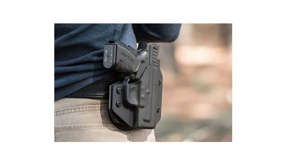 Alien Gear Holsters Cloak Mod OWB Holster, Left Hand, CM-0900-LH-R-15-D