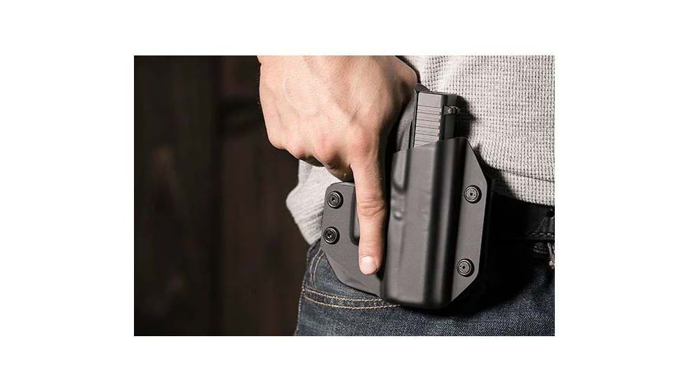 Alien Gear Holsters Cloak Mod OWB Holster, Left Hand, CM-0900-LH-R-15-D