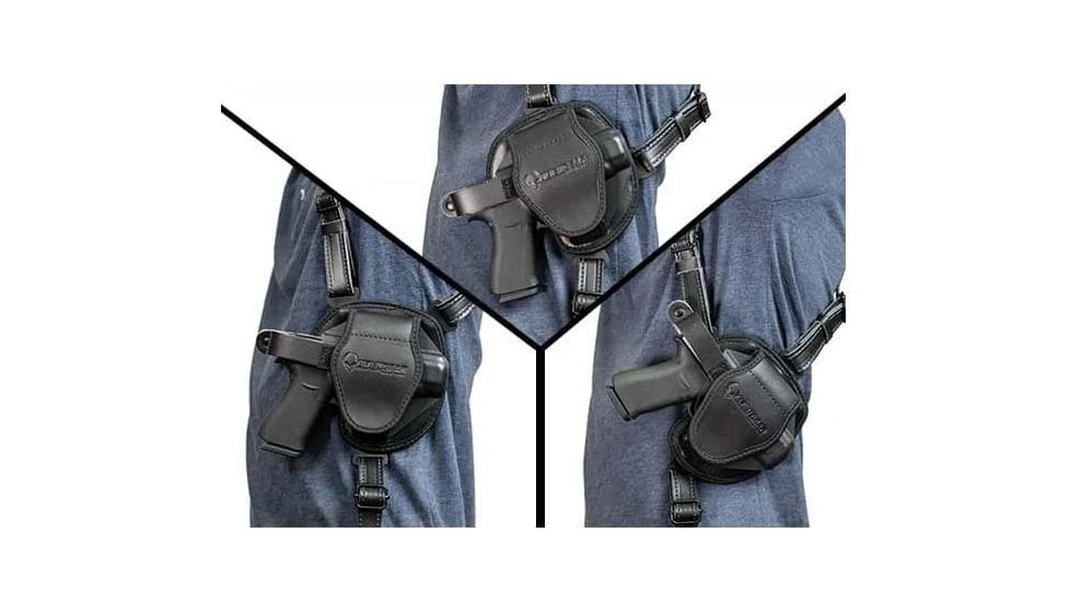 Alien Gear Holsters Cloak Shoulder Holster, Glock 19, CTSH-M-4-H-0057-BK-D