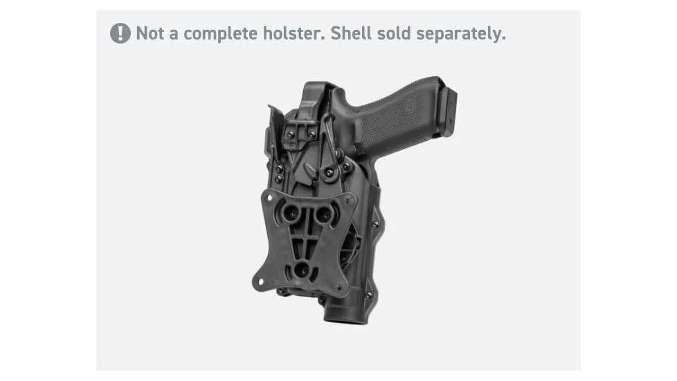 Alien Gear Holsters Duty Surface Mount Expansion OWB Holster, , Hand, Black, 00193858311265