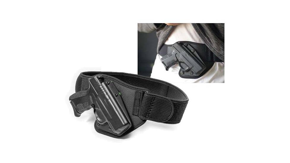 Alien Gear Holsters Low-Pro Belly Band Holster for Sig 365, Right Hand, Matte Black, XXXL, 52.3 - 57, LPBB-0900-RH-XXXL