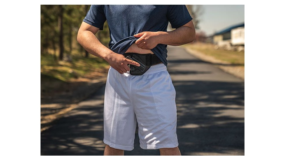 Alien Gear Holsters Low-Pro Belly Band Holster for Sig 365, Right Hand, Matte Black, XXXL, 52.3 - 57, LPBB-0900-RH-XXXL