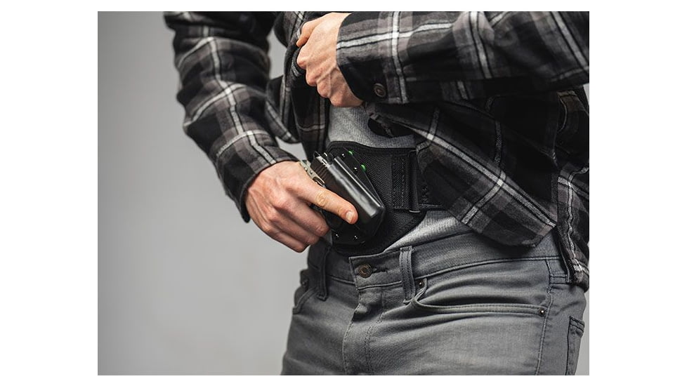 Alien Gear Holsters Low-Pro Belly Band Holster for Sig 365, Right Hand, Matte Black, XXXL, 52.3 - 57, LPBB-0900-RH-XXXL