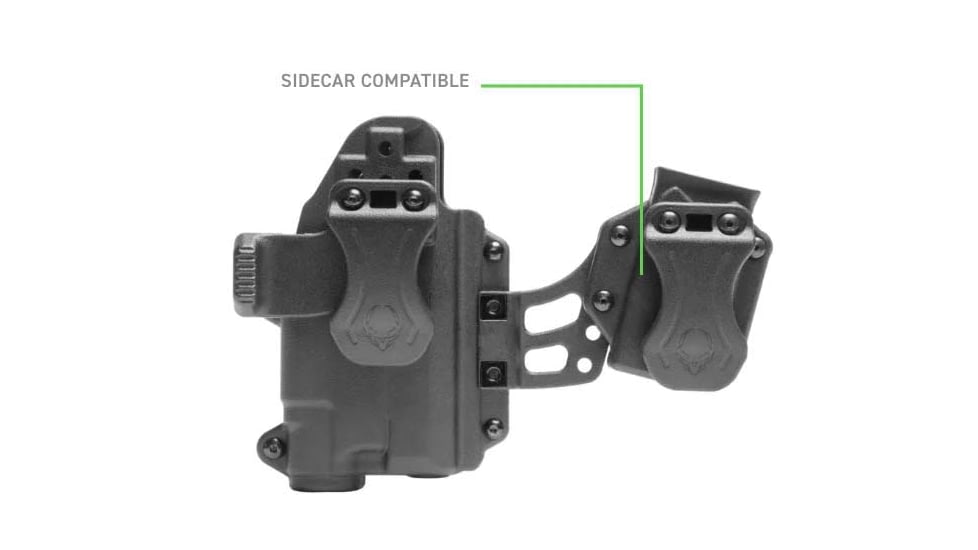 Alien Gear Holsters Photon Light Bearing Holster, SIG Sauer P320 M18/Compact/Carry/X-Compact 9mm/.40 S&amp;W, Black, PHO-0692-L1-D