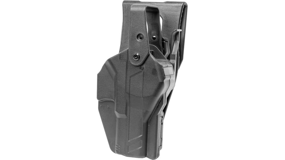 Alien Gear Holsters Rapid Force Duty Holster Low Ride Belt Slide Level III w QDS, Sig P320 Compact/M18/XCompact, Right, Black, Matte, One size, 193858358604