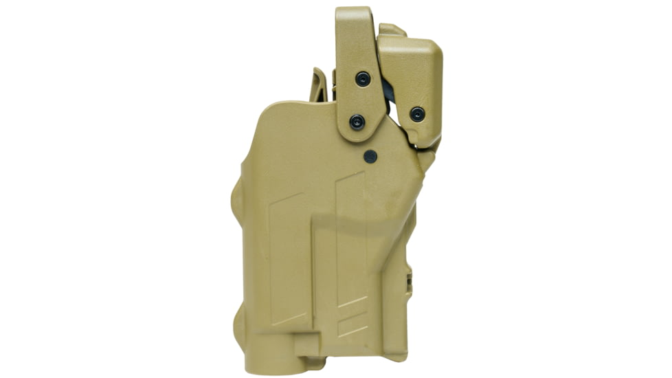 Alien Gear Holsters Rapid Force Duty Holster V3 with Light Compatibility and Removable Hood w/Axon w/Clamshell Packaging, Sig P320 Full Size 9mm/.40 cal/M17/XFull, Sig P320 Compact/Carry 9 mm/.40 cal/M18/Xcarry, Left Hand, Matte Tan, R3-M-0691-TN-LH-A1-C