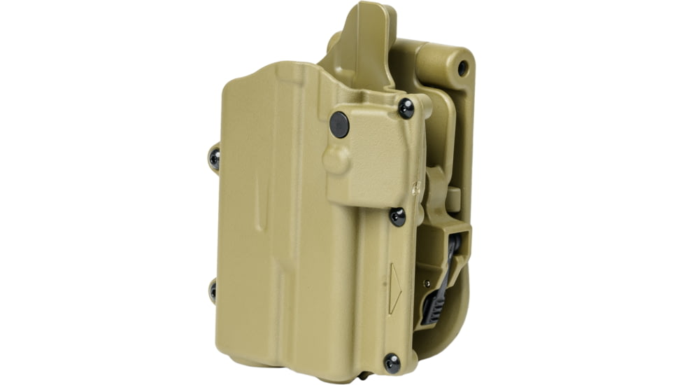 Alien Gear Holsters Rapid Force Duty Holster LVL 3 w/o Light w/Clamshell Packaging, Glock 19/45 Gen 1-5/19X/19 MOS/23 Gen 1-4/44/45 MOS, Glock 17/47 Gen 1-5/17 MOS/22 Gen 1-4/47 MOS, Right Hand, Matte Tan, RD-M-0057-TN-RH-L0-C
