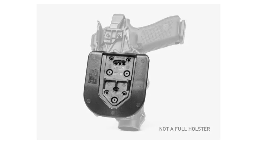 Alien Gear Holsters Rapid Force Expansion - Stanard Paddle - Black - Clamshell Packaging, Matte Black, RFX-PA-BK-C