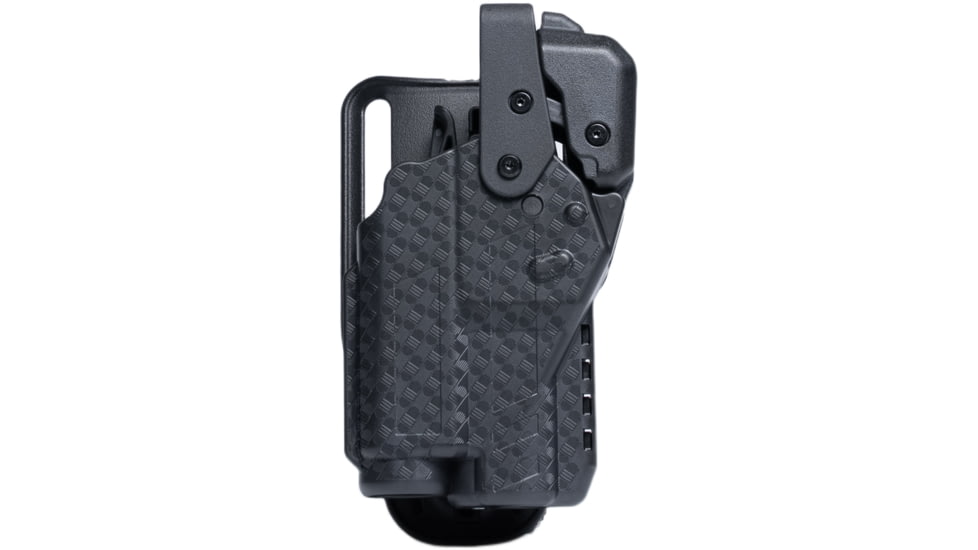Alien Gear Holsters Rapid Force Level 3 Duty Polymer OWB Belt Holster, SIG Fuse/365XMacro/365XMacro Comp, Left Hand, Compact Light, No Axon, Basket Weave Black, R3-M-1348-BW-LH-CL-A0-B