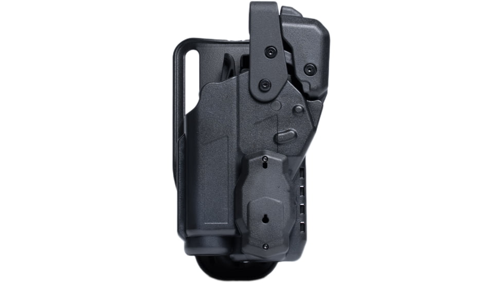 Alien Gear Holsters Rapid Force Level 3 Duty Polymer OWB Belt Holster, SIG Fuse/365XMacro/365XMacro Comp, Right Hand, Compact Light, With Axon, Black, R3-M-1348-BK-RH-CL-AX-B
