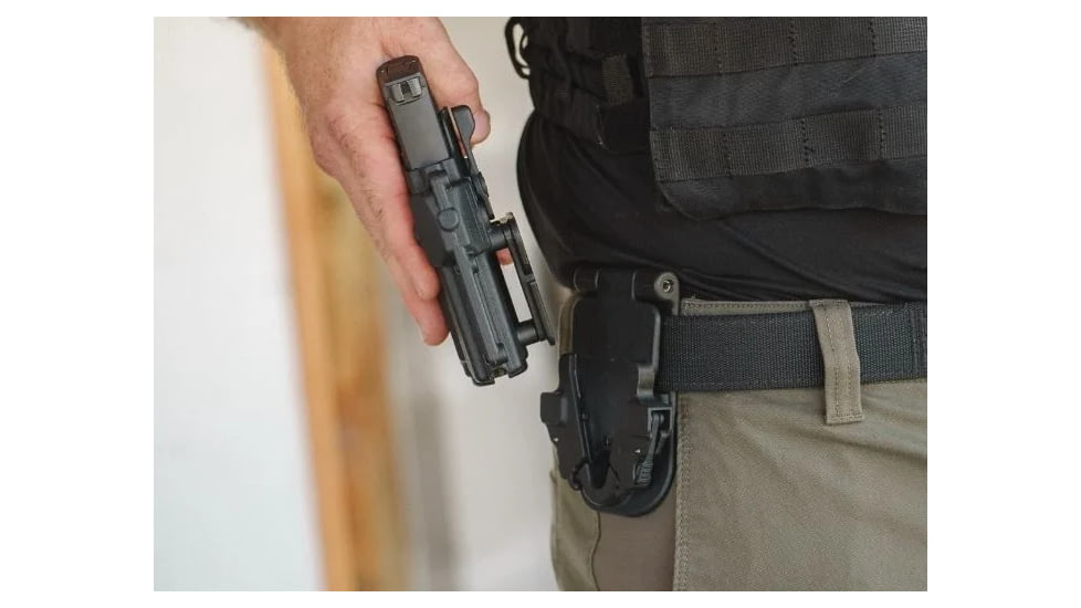 Alien Gear Holsters Rapid Force Locking Belt Slide Expansion w/ Bag Packaging, Matte Black, RFX-LBS-BK-B