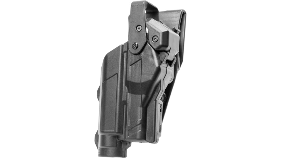 Alien Gear Holsters Rapid Force Low Ride Belt Slide Holster Lvl III Light Bearing XL Optic w QDS, Glock 17/31/47/22 Gen 1-4, Right, Black, Matte, One size, 193858466255