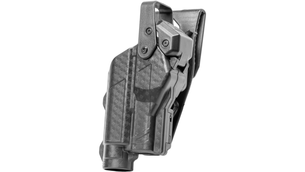 Alien Gear Holsters Rapid Force Low Ride Belt Slide Holster Lvl III Light Bearing XL Optic w QDS, Sig P320/M17 9mm/40, Left, Black, Basketweave, One size, 193858466491