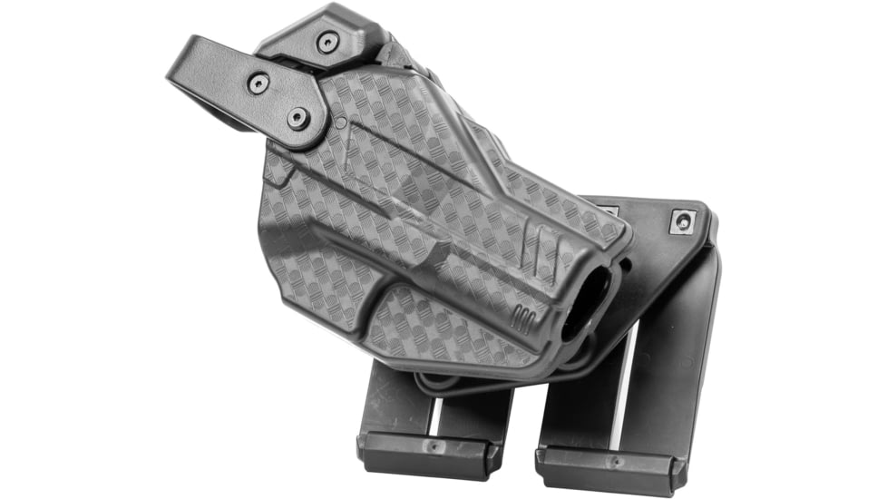 Alien Gear Holsters Rapid Force MOLLE Holster Lvl III XL Optic w QDS, M&amp;P9/40/M2.0 4.25in, Right, Basketweave, One size, 193858377179