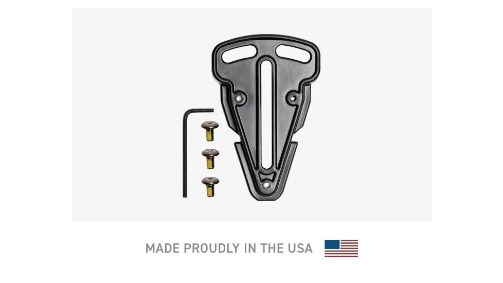 Alien Gear Holsters Rapid Force - Multi Holster Adapter - Black - Clamshell Packaging, Matte Black, RFPT-MHA-BK-C