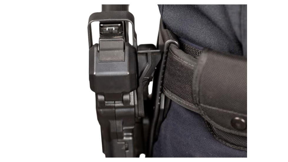 Alien Gear Holsters Rapid Force Duty Holster, Slide, Mid Ride, For S&amp;w M&amp;p9c M2.0 Compact 4 Inch Barrel, Matte - RFS-0873-L-MB-12-D