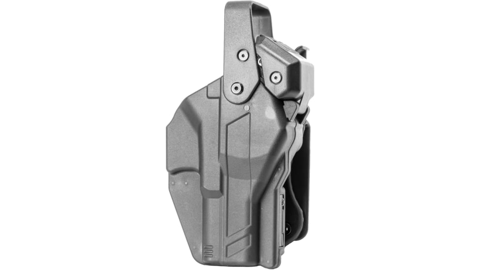 Alien Gear Holsters Rapid Force High Ride Belt Slide Holster Lvl III XL Optic , Glock 17/31/47/22 Gen 1-4, Right, Black, Matte, One size, 193858466187