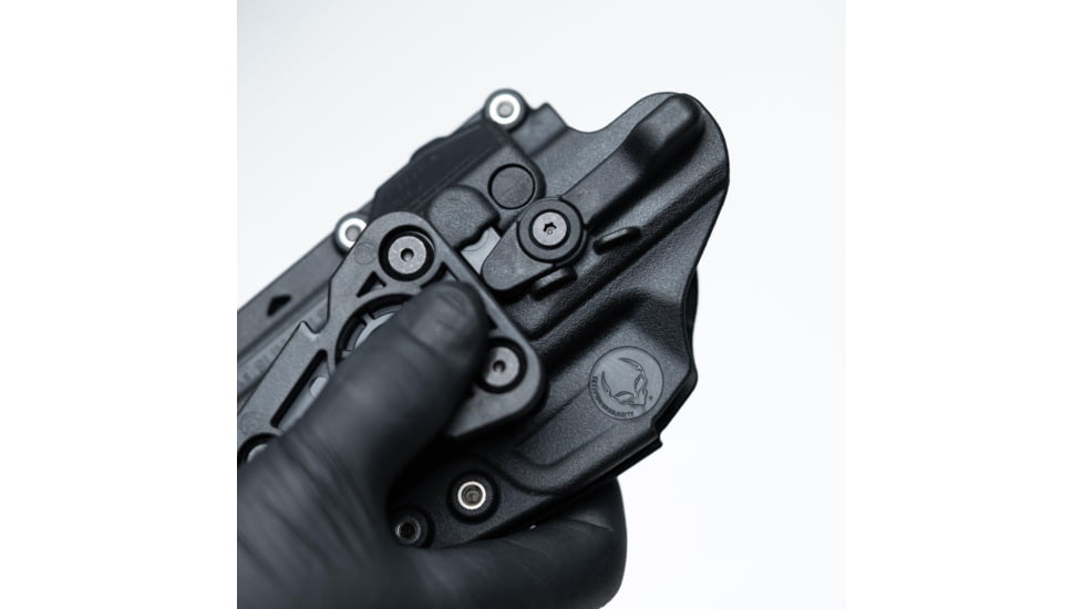 Alien Gear Holsters Rapid Force Polymer Level II OWB Paddle Holster, Sig P365/Sig P365X No-Optic/Sig P365 SAS/Sig P365XL/Sig P365XL Spectre Comp., Right Hand, Matte Black, No Light, R2-P-0900-BK-RH-L0-A0-B