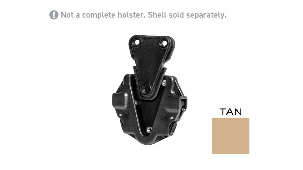 Alien Gear Holsters Rapid Force Duty Holster QDS, Tan, 00193858224633