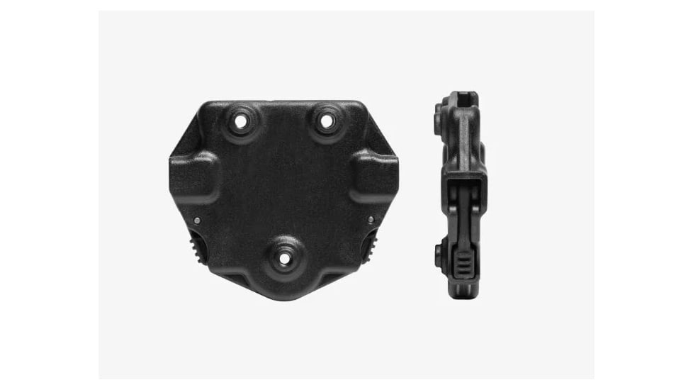 Alien Gear Holsters Rapid Force - Quick Disconnect System - Black - Bag Packaging, Matte Black, RFPT-QD-BK-B