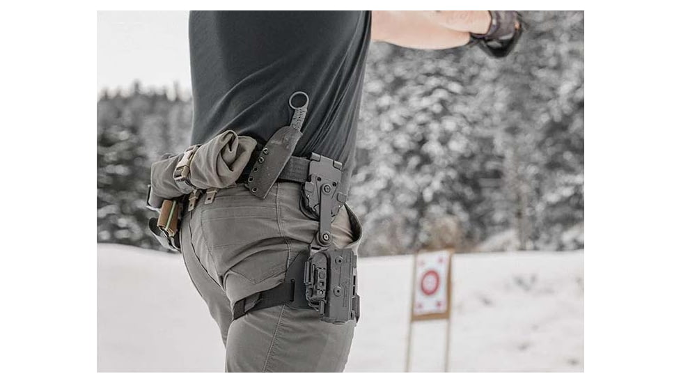 Alien Gear Holsters ShapeShift Drop Leg Holster, Right Hand, SSDL-0057-RH-M-D
