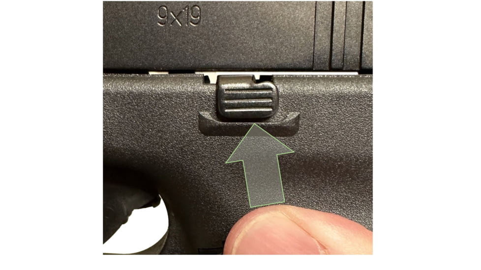 Align Tactical Thumb Rest Trigger Pin, Glock 43/43X/48, Slimline, Black, 102024