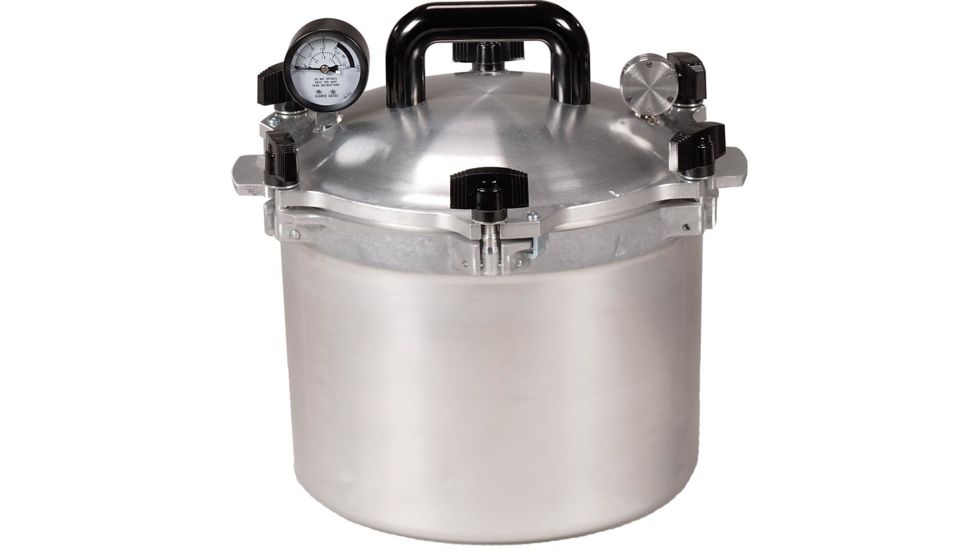 All American Canner Pressure Cooker, 10.5 Qt., Silver 1201786