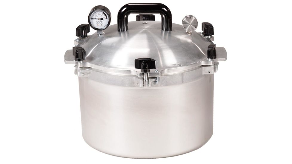 All American Canner Pressure Cooker, 15.5 Qt, Silver 1201787