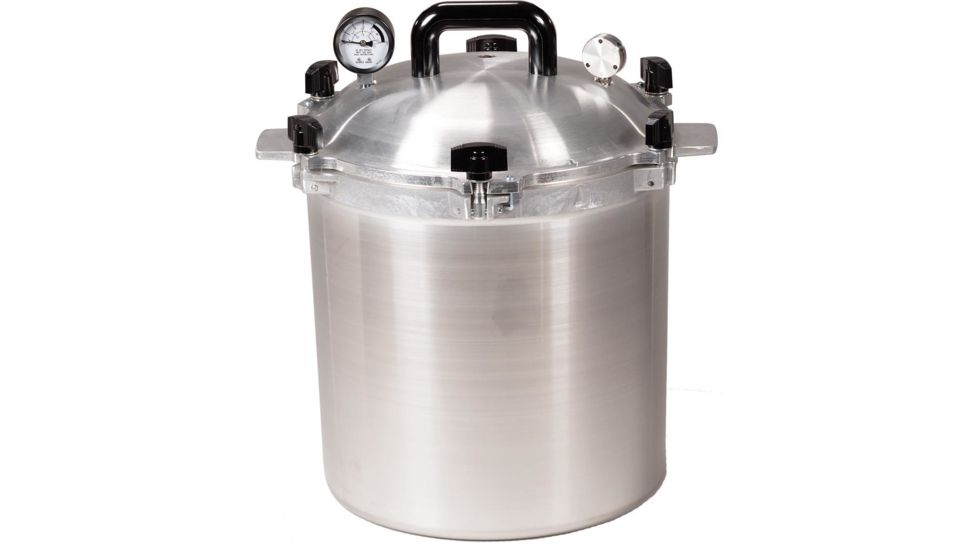 All American Canner Pressure Cooker, 25 Qt., Silver 1201789