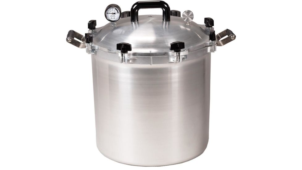 All American Canner Pressure Cooker, 41.5 Qt., Silver 1201791