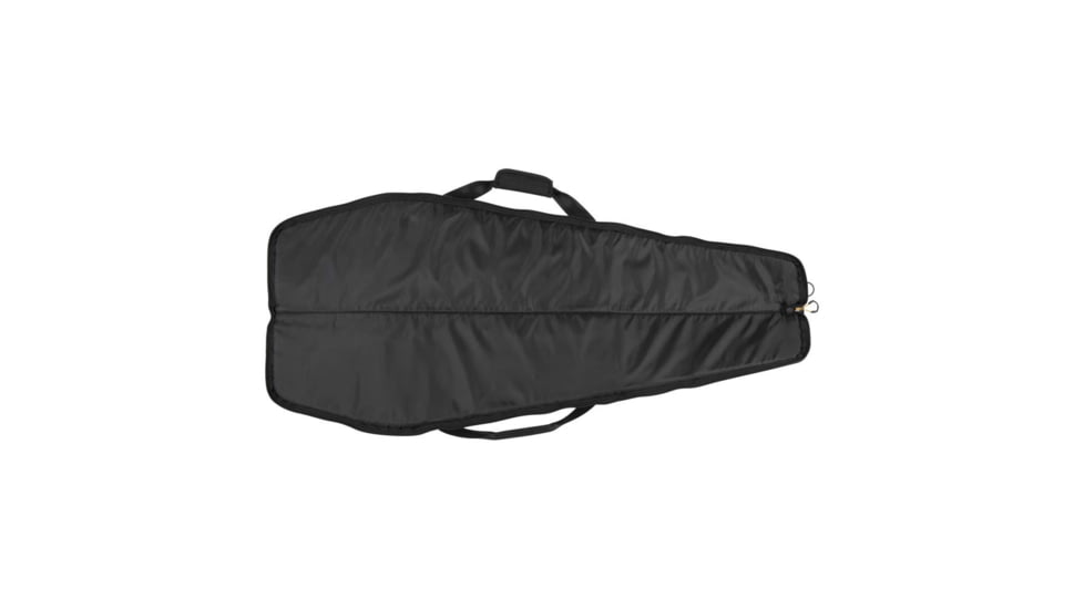 Allen Collins Ripstop Rifle Case w/Lockable Zipper and D-ring, 46in Long, Foam Padding, Black, 1101-46