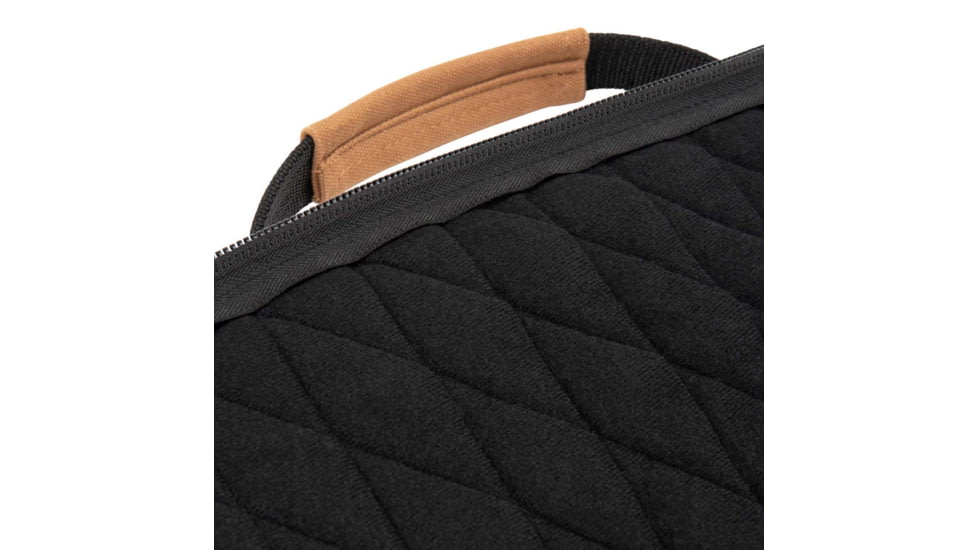 Allen Ranch Canvas Rifle Case w/Lockable Zipper and D-ring, 46in Long, Foam Padding/Plush Quilted Interior, Tan, 1102-46