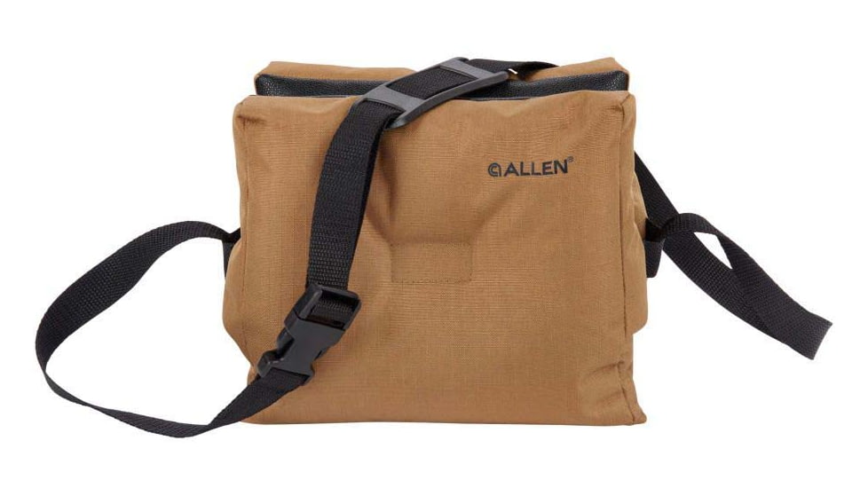 Allen 18412 X-Focus Bench Shooting Rest Prefilled Made Of Coyote With Black Acce